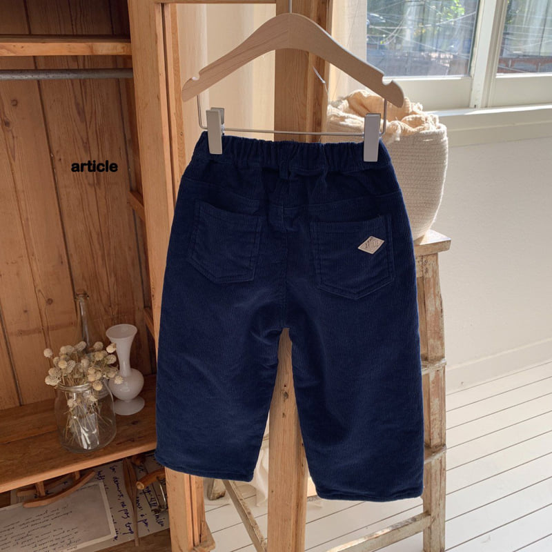 Article - Korean Children Fashion - #minifashionista - Milk Corduroy Pants - 10