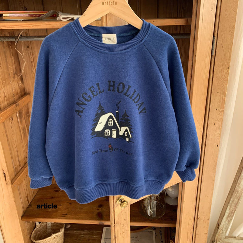Article - Korean Children Fashion - #magicofchildhood - Angel Fleece Sweatshirt - 4
