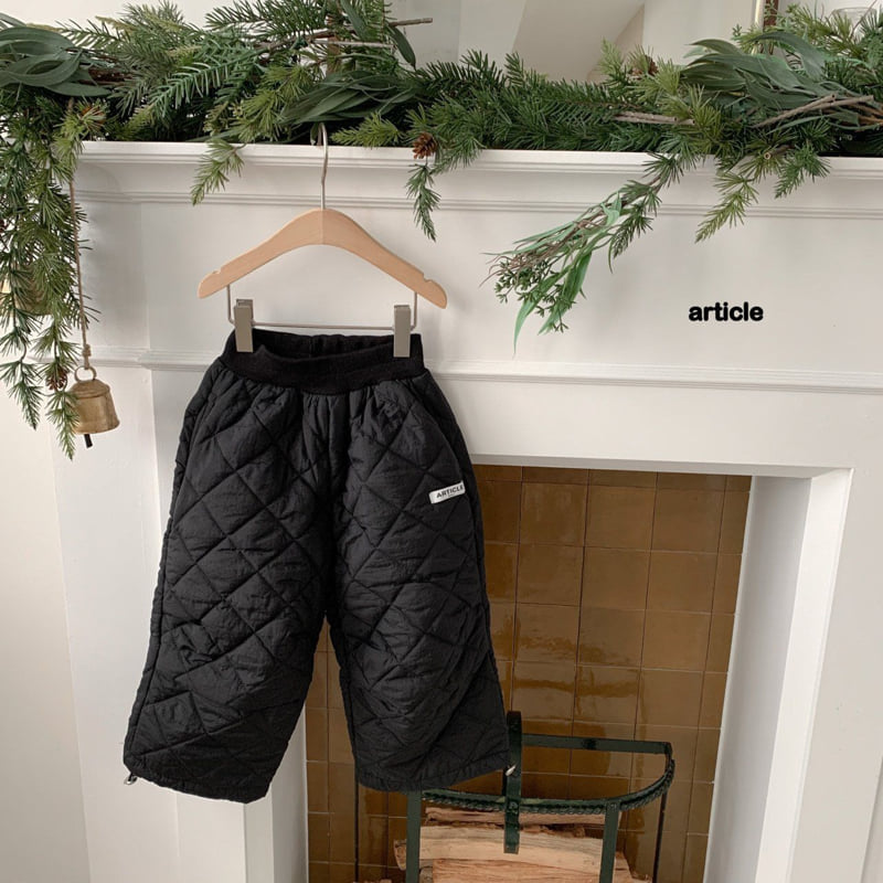 Article - Korean Children Fashion - #minifashionista - Quilted Parachute Pants - 7