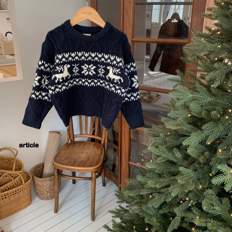 Article - Korean Children Fashion - #prettylittlegirls - Music Box Knit - 7
