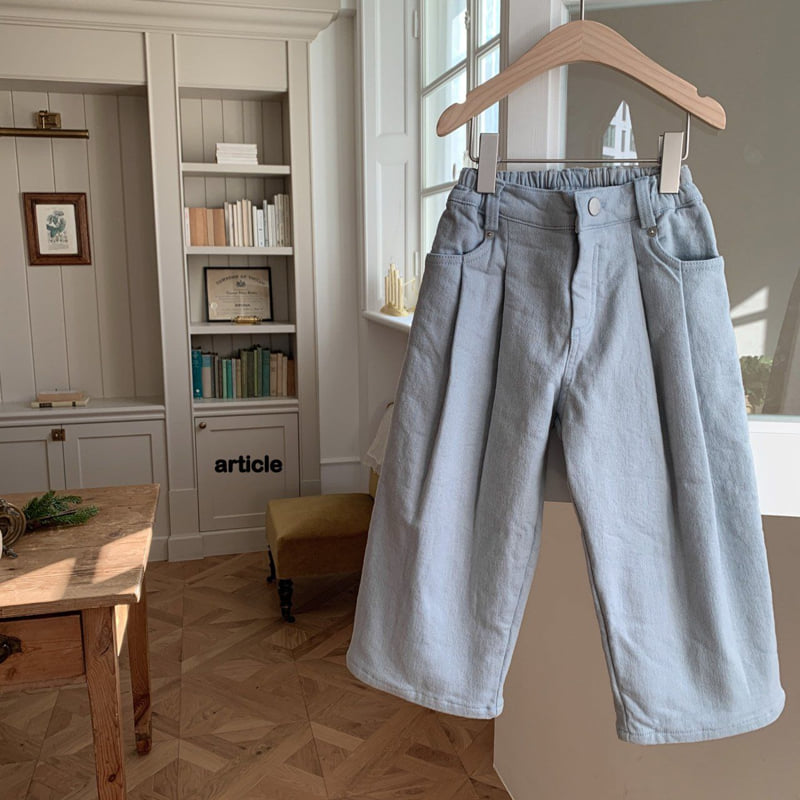 Article - Korean Children Fashion - #prettylittlegirls - Recto Two Tuck Pants - 6