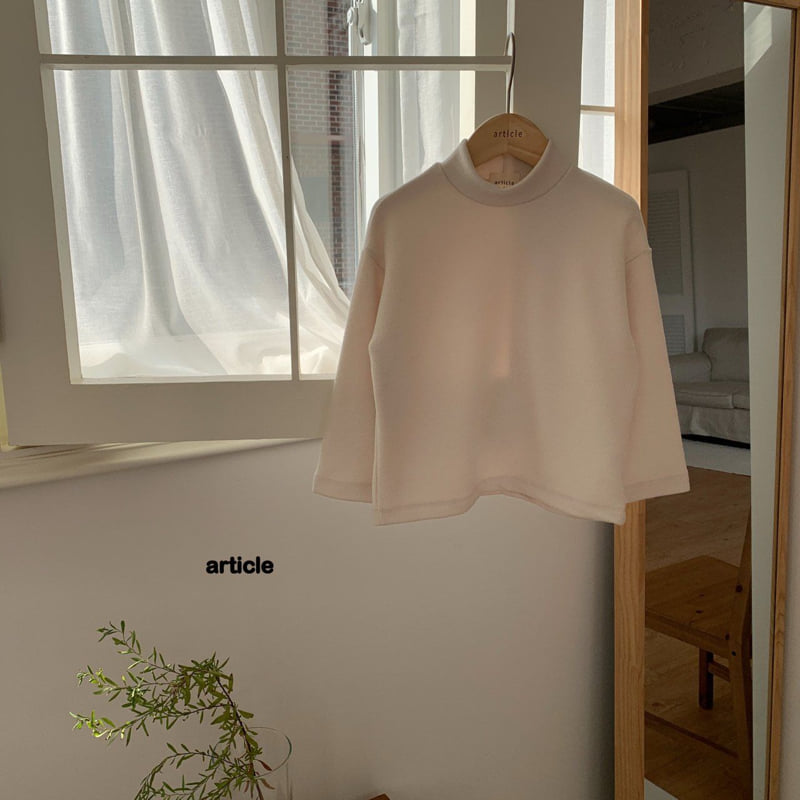 Article - Korean Children Fashion - #prettylittlegirls - Smoothie Turtleneck Tee - 2