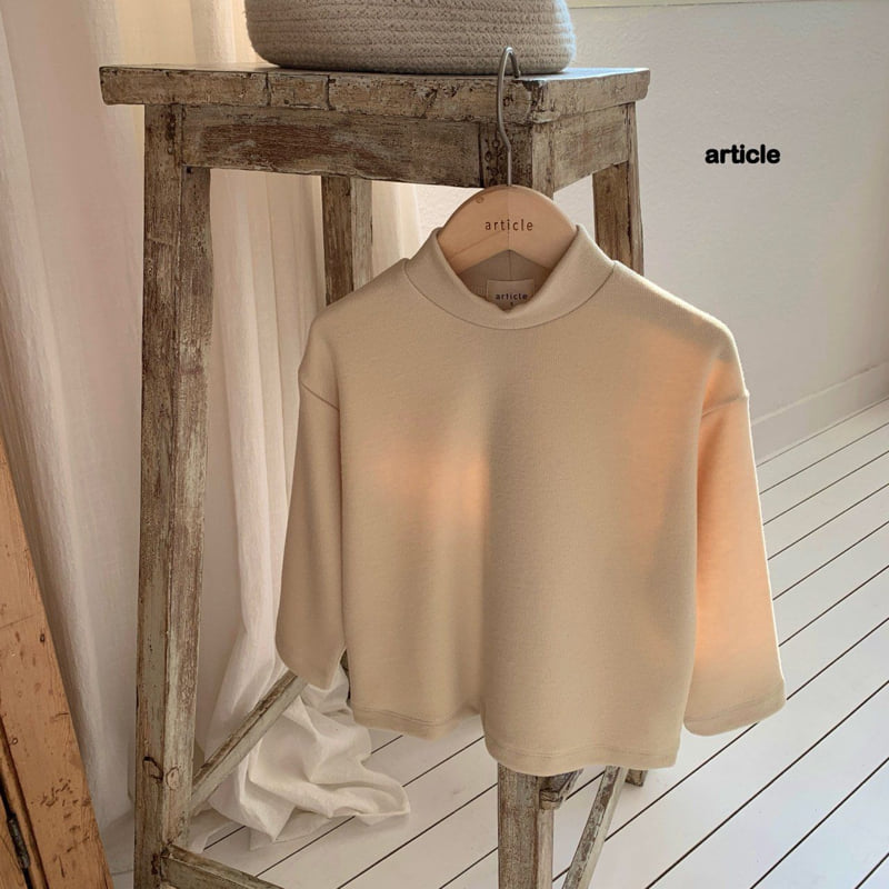 Article - Korean Children Fashion - #stylishchildhood - Smoothie Turtleneck Tee - 5