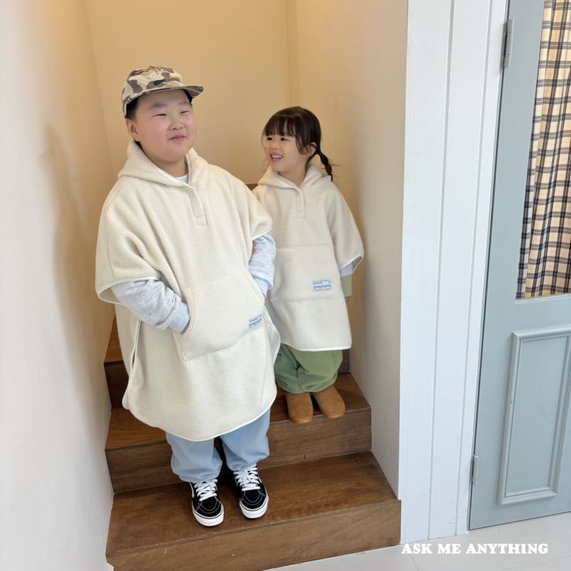 Ask Me Anything - Korean Children Fashion - #prettylittlegirls - Cloud Poncho - 4