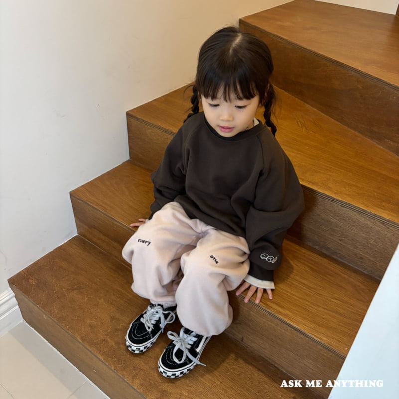 Ask Me Anything - Korean Children Fashion - #childofig - Mix Sweatshirt - 2