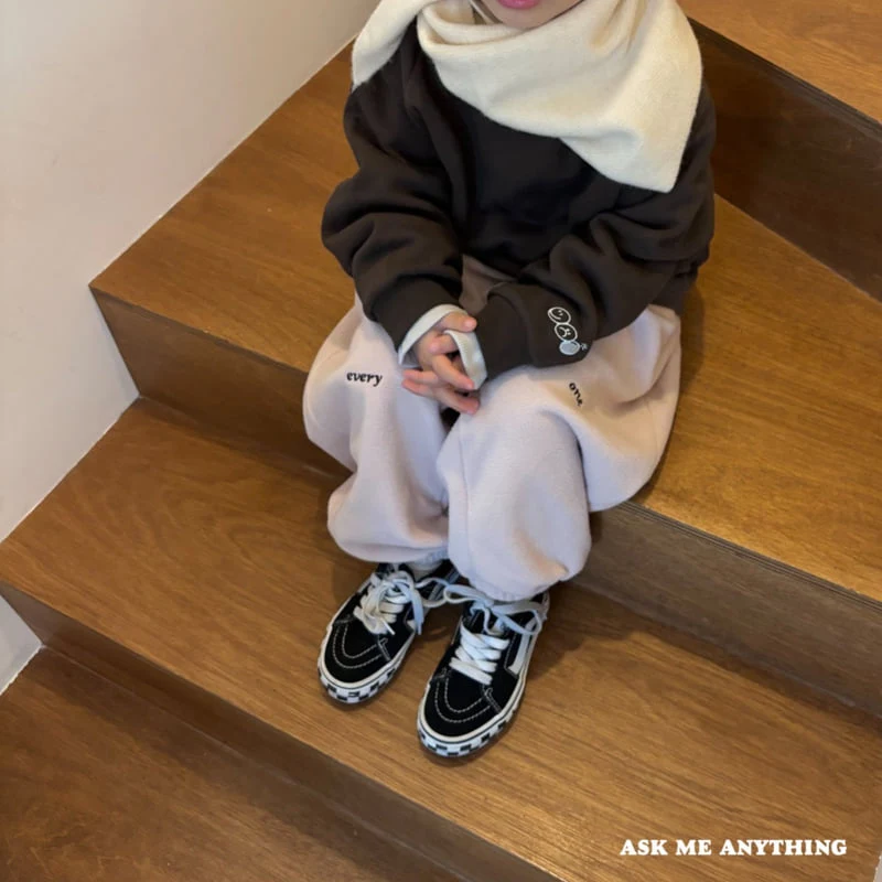 Ask Me Anything - Korean Children Fashion - #childofig - Mix Sweatshirt - 3