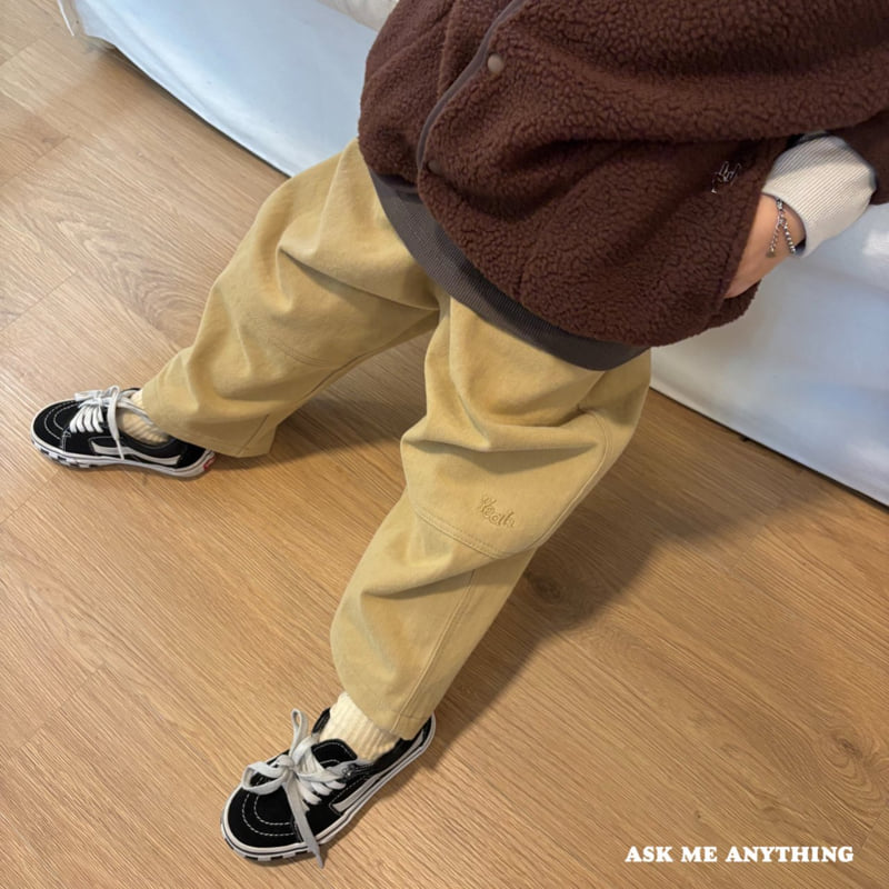 Ask Me Anything - Korean Children Fashion - #designkidswear - Papa Pants - 12