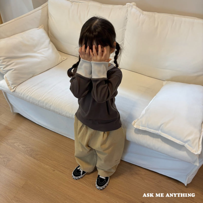 Ask Me Anything - Korean Children Fashion - #discoveringself - Chacha Ribbed Tee - 7