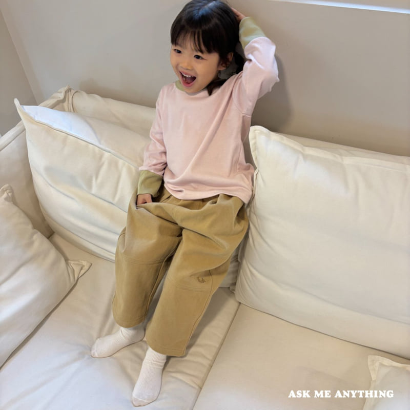 Ask Me Anything - Korean Children Fashion - #fashionkids - Chacha Ribbed Tee - 8