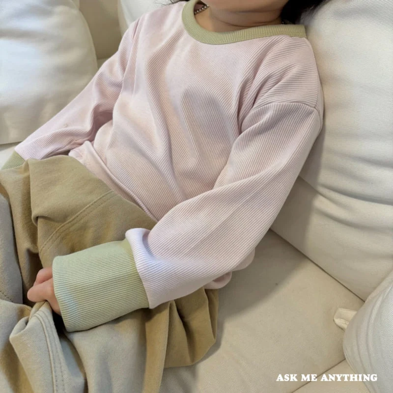 Ask Me Anything - Korean Children Fashion - #kidsstore - Chacha Ribbed Tee - 10