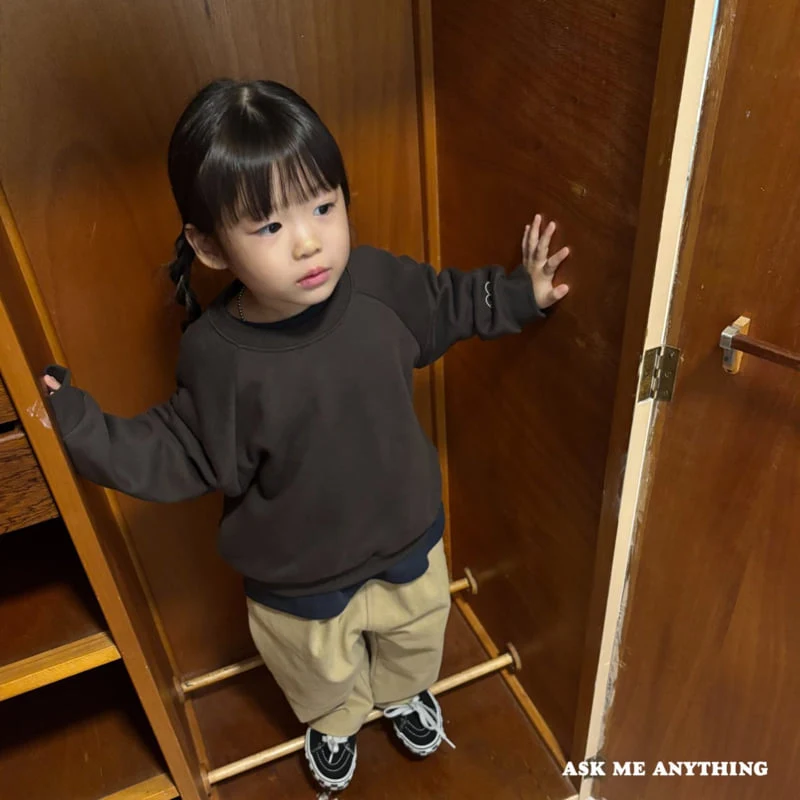 Ask Me Anything - Korean Children Fashion - #kidsstore - Mix Sweatshirt - 9
