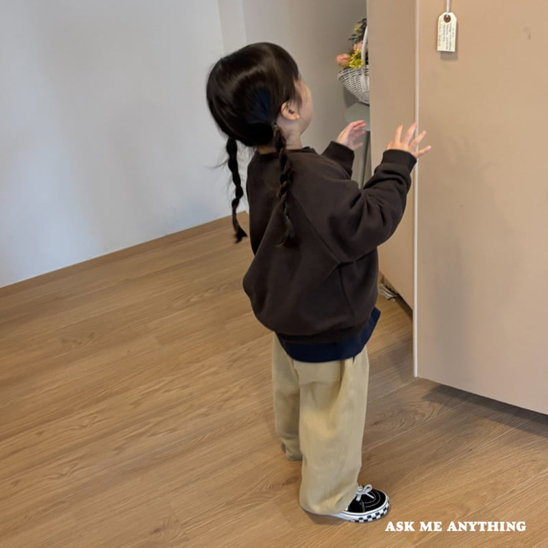 Ask Me Anything - Korean Children Fashion - #kidzfashiontrend - Mix Sweatshirt - 10