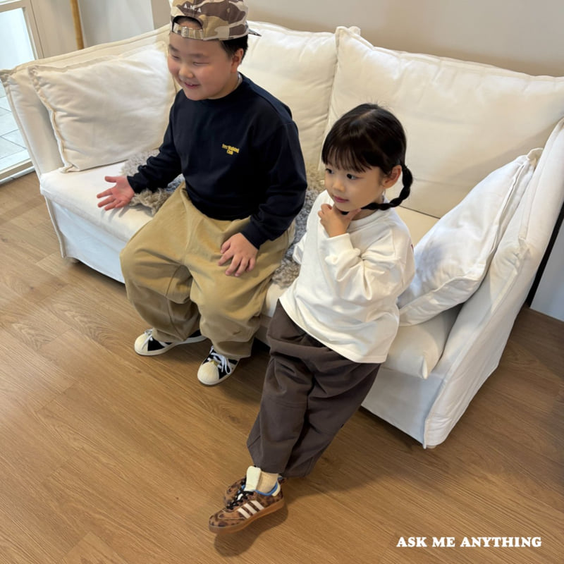 Ask Me Anything - Korean Children Fashion - #littlefashionista - Walking Tee - 4