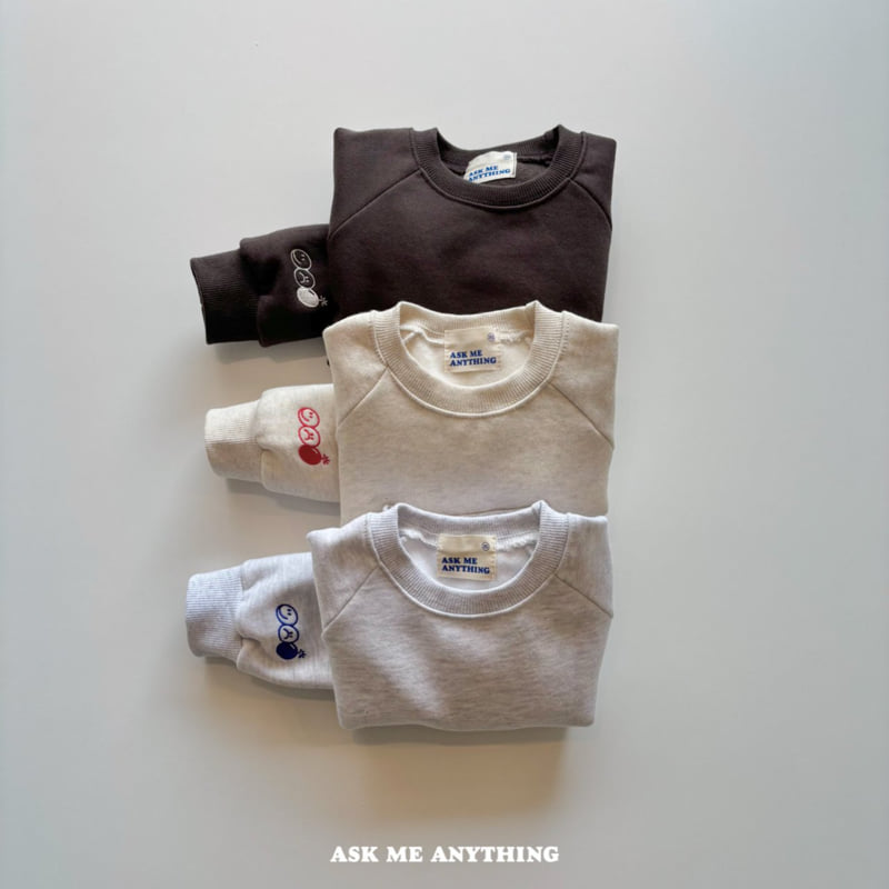 Ask Me Anything - Korean Children Fashion - #prettylittlegirls - Mix Sweatshirt