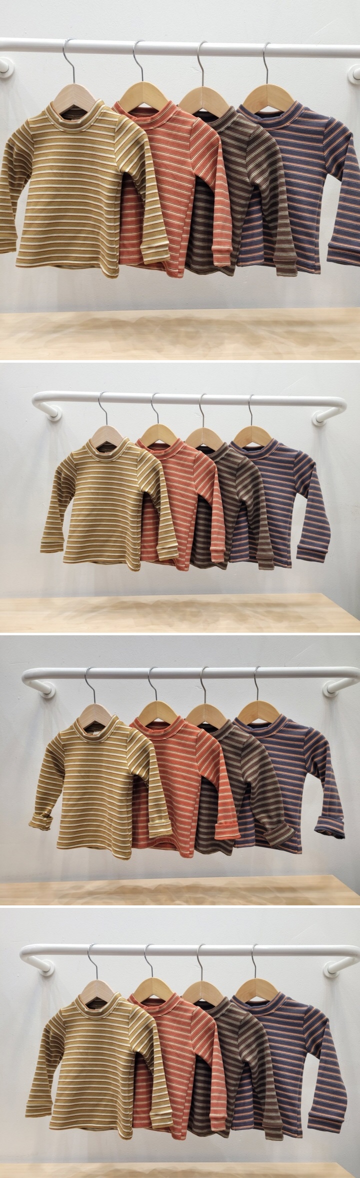 Atree - Korean Baby Fashion - #babygirlfashion - Sweet Stripe Tee