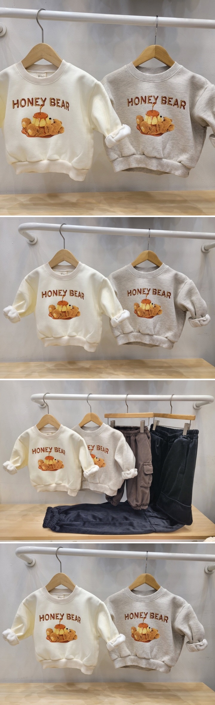 Atree - Korean Baby Fashion - #babyoninstagram - Honey Bear Tee Size