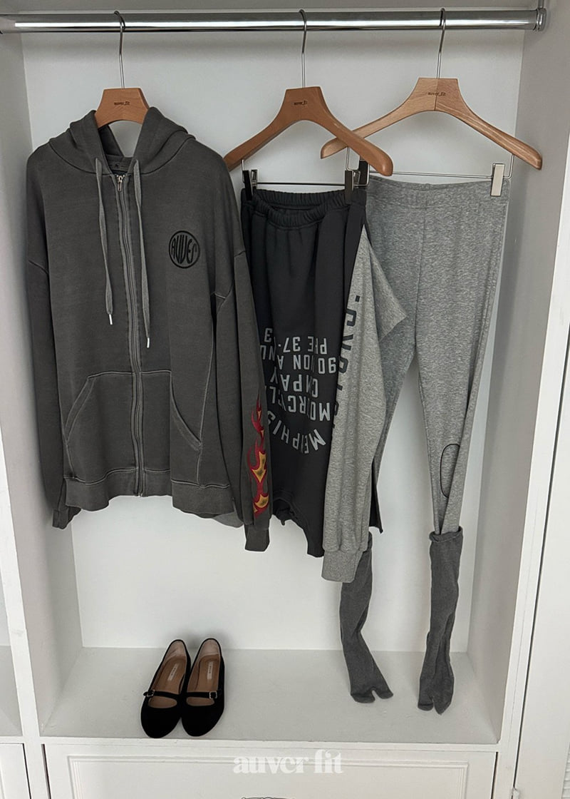 Auver_Fit - Korean Women Fashion - #momslook - Overpiece Hood Jacket - 6