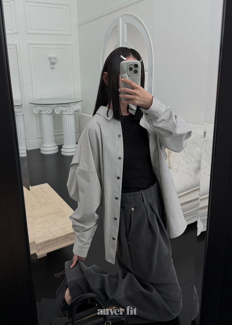 Auver_Fit - Korean Women Fashion - #momslook - Half Pleated Pants - 5