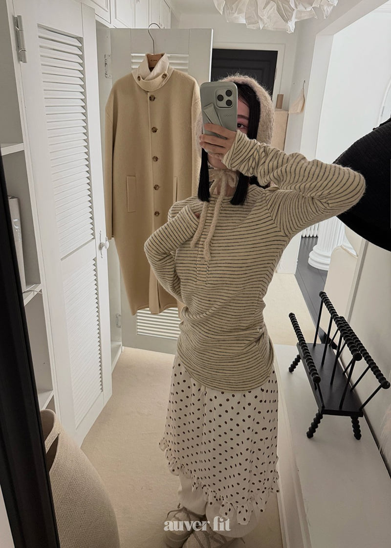 Auver_Fit - Korean Women Fashion - #momslook - Angora Tee - 10