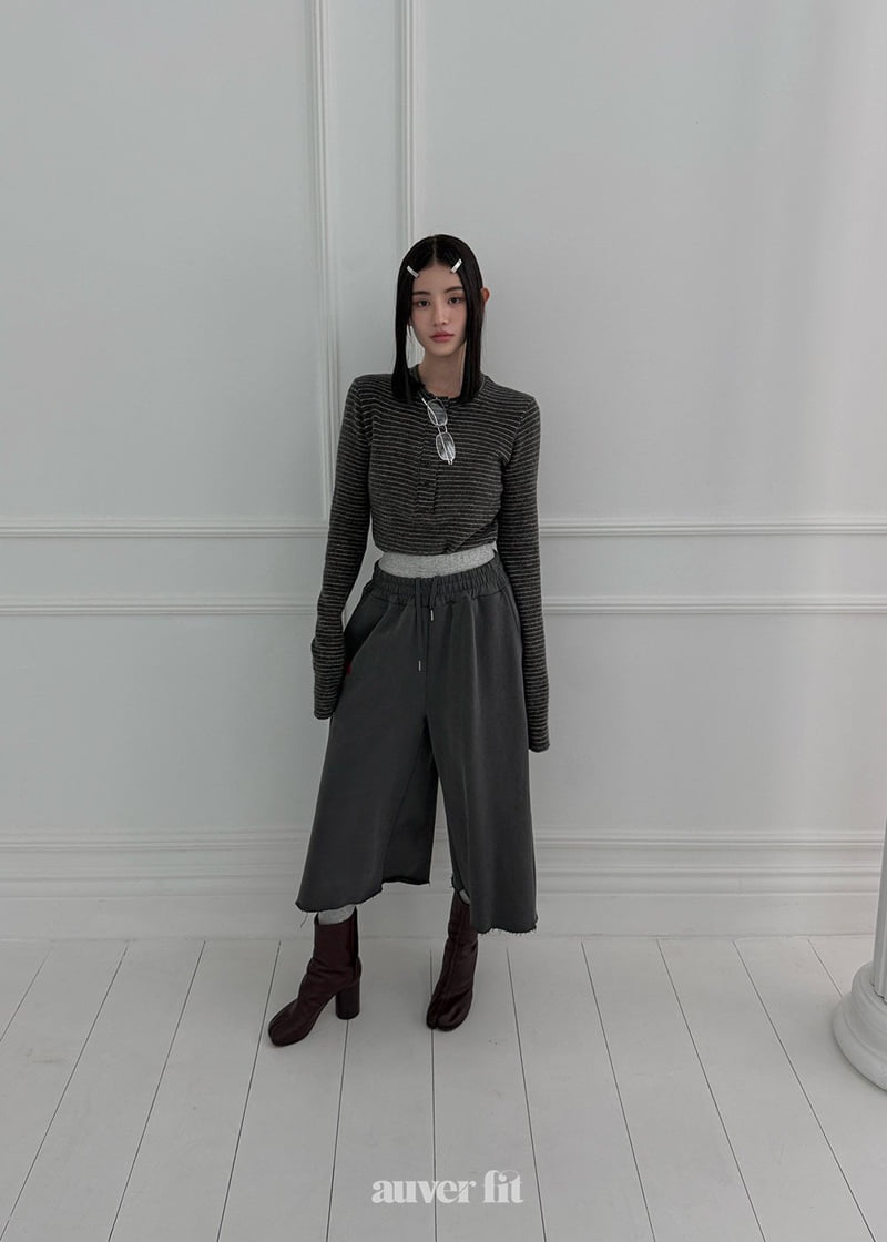 Auver_Fit - Korean Women Fashion - #momslook - Angora Tee - 2