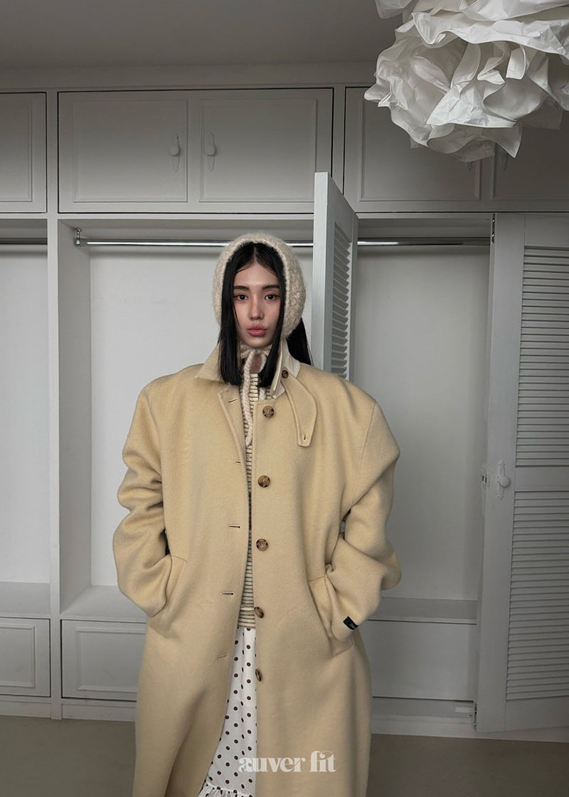 Auver_Fit - Korean Women Fashion - #momslook - Hand Over Coat - 6