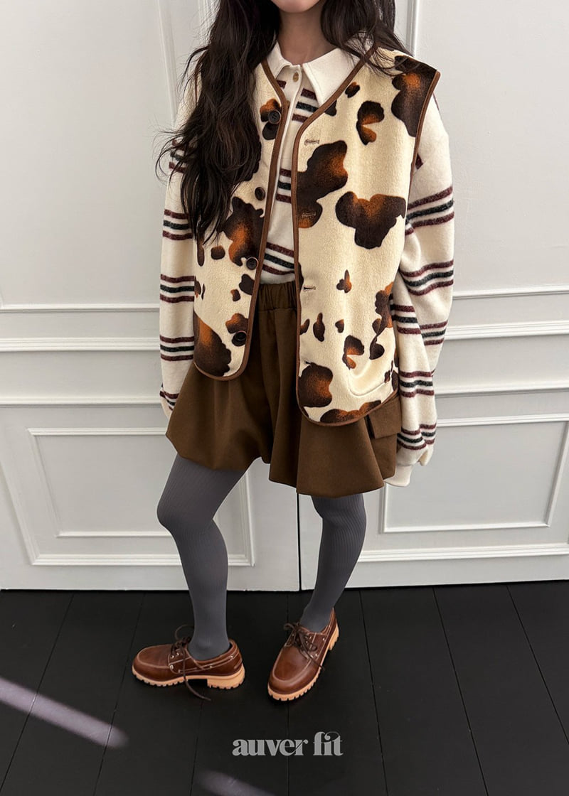 Auver_Fit - Korean Women Fashion - #momslook - Cowboy Reversible Vest - 3