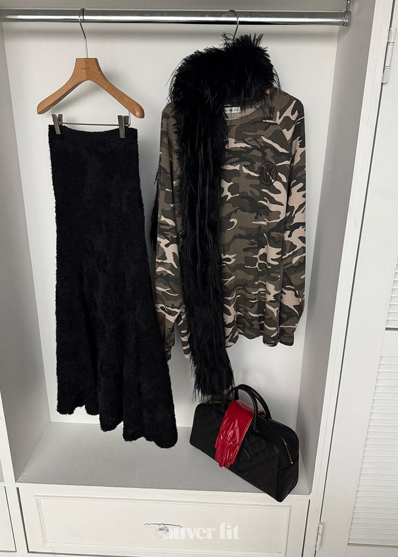 Auver_Fit - Korean Women Fashion - #momslook - Military Waffle Tee - 7