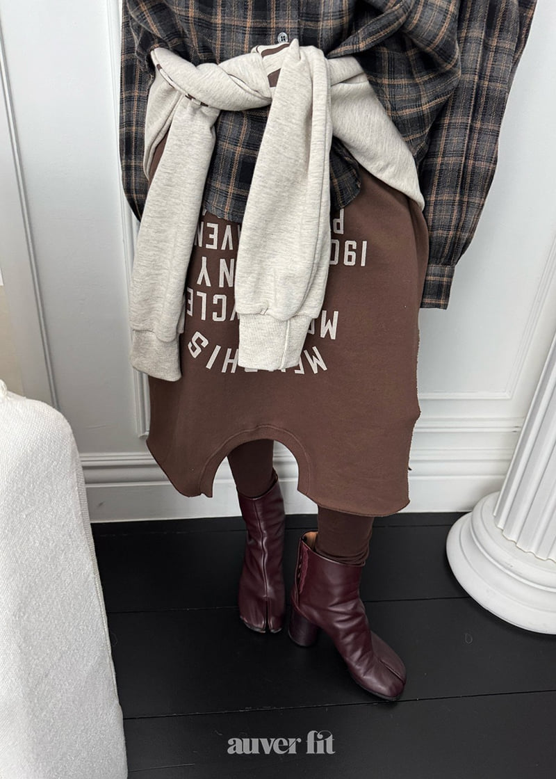 Auver_Fit - Korean Women Fashion - #momslook - Motor Jersey Skirt - 11