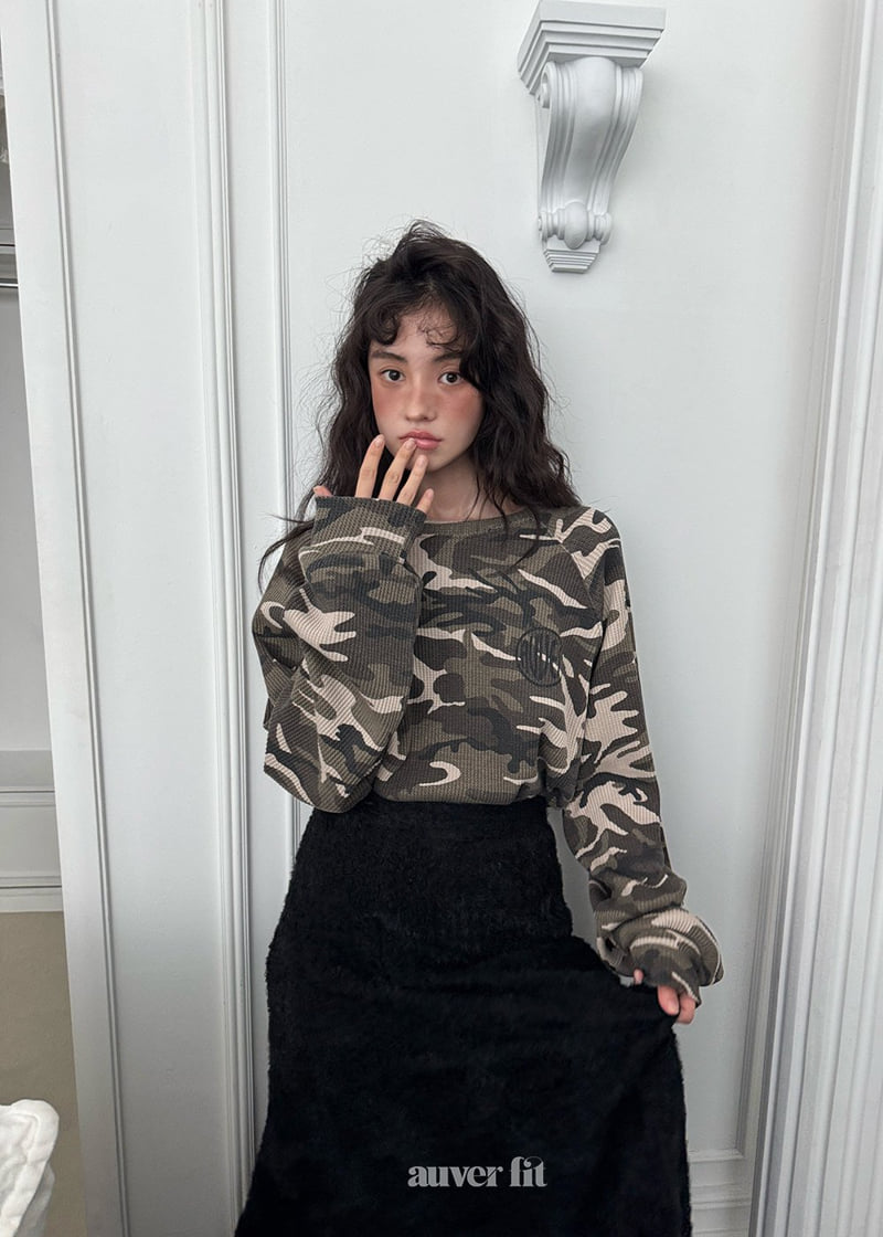 Auver_Fit - Korean Women Fashion - #pursuepretty - Military Waffle Tee