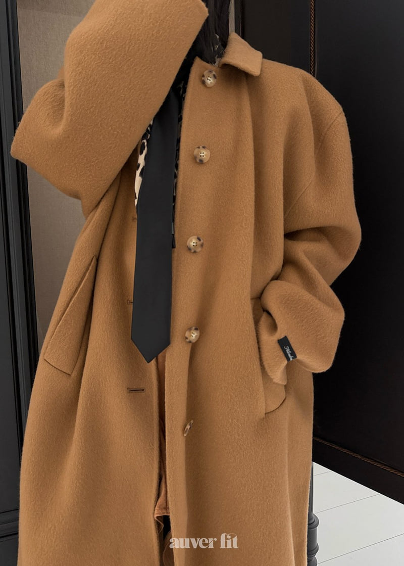 Auver_Fit - Korean Women Fashion - #romanticstyle - Hand Over Coat - 12