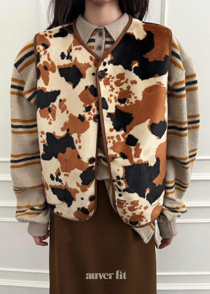 Auver_Fit - Korean Women Fashion - #romanticstyle - Cowboy Reversible Vest - 9