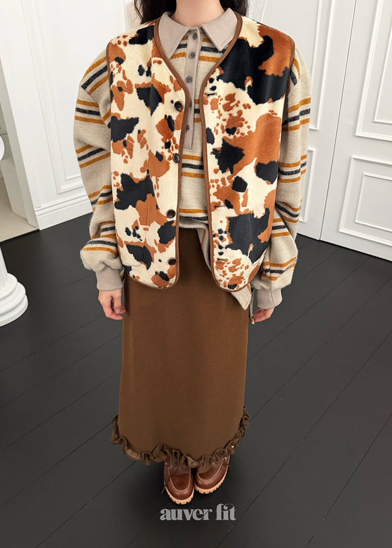 Auver_Fit - Korean Women Fashion - #thatsdarling - Cowboy Reversible Vest - 11
