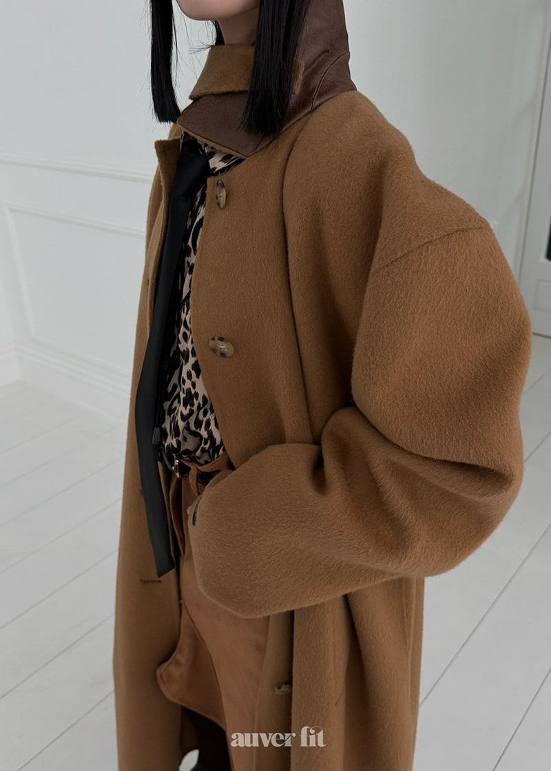 Auver_Fit - Korean Women Fashion - #vintagekidsstyle - Hand Over Coat - 9