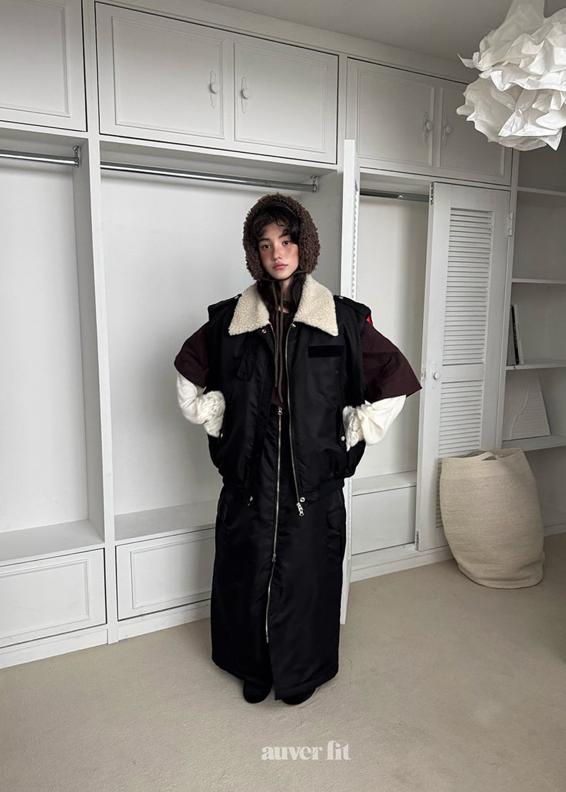 Auver_Fit - Korean Women Fashion - #womensfashion - Winter Fuzzy Vest