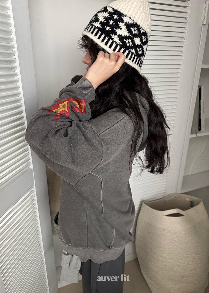 Auver_Fit - Korean Women Fashion - #womensfashion - Overpiece Hood Jacket