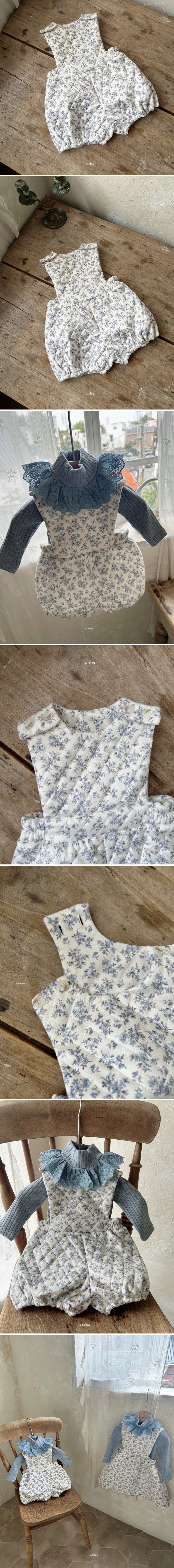 Azalea - Korean Baby Fashion - #babylifestyle - Bebe Olivia Quilted Suit - 2