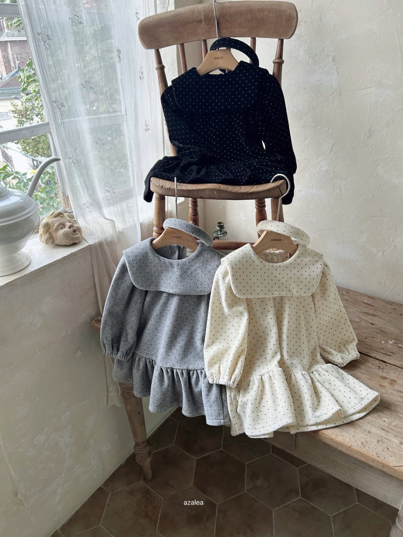 Azalea - Korean Children Fashion - #childofig - Emma Dot One-piece - 8