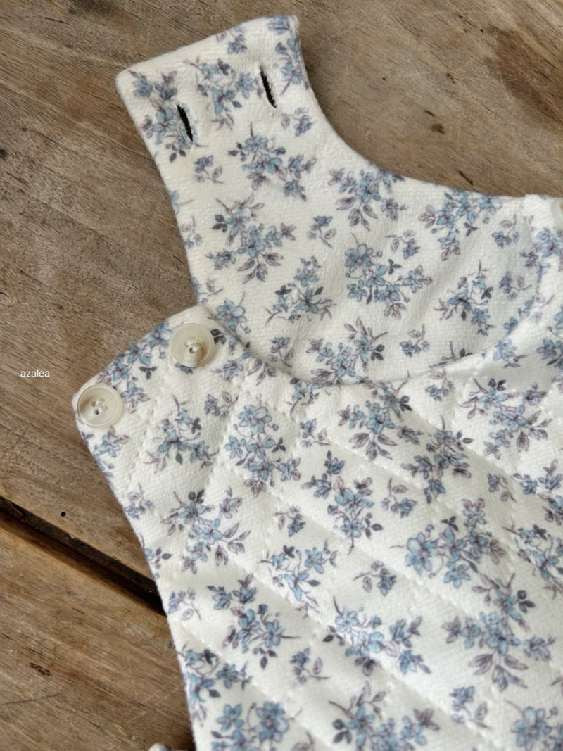 Azalea - Korean Children Fashion - #childrensboutique - Olivia Quilted One-piece - 7