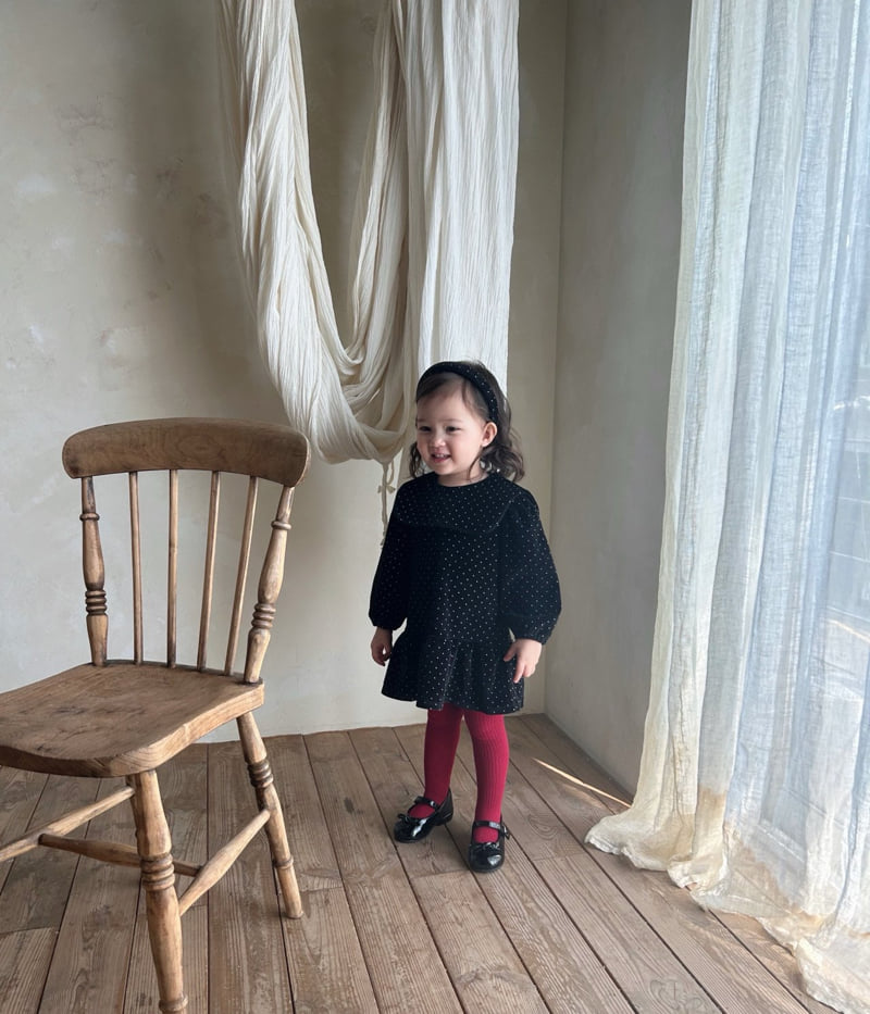 Azalea - Korean Children Fashion - #designkidswear - Emma Dot One-piece - 11