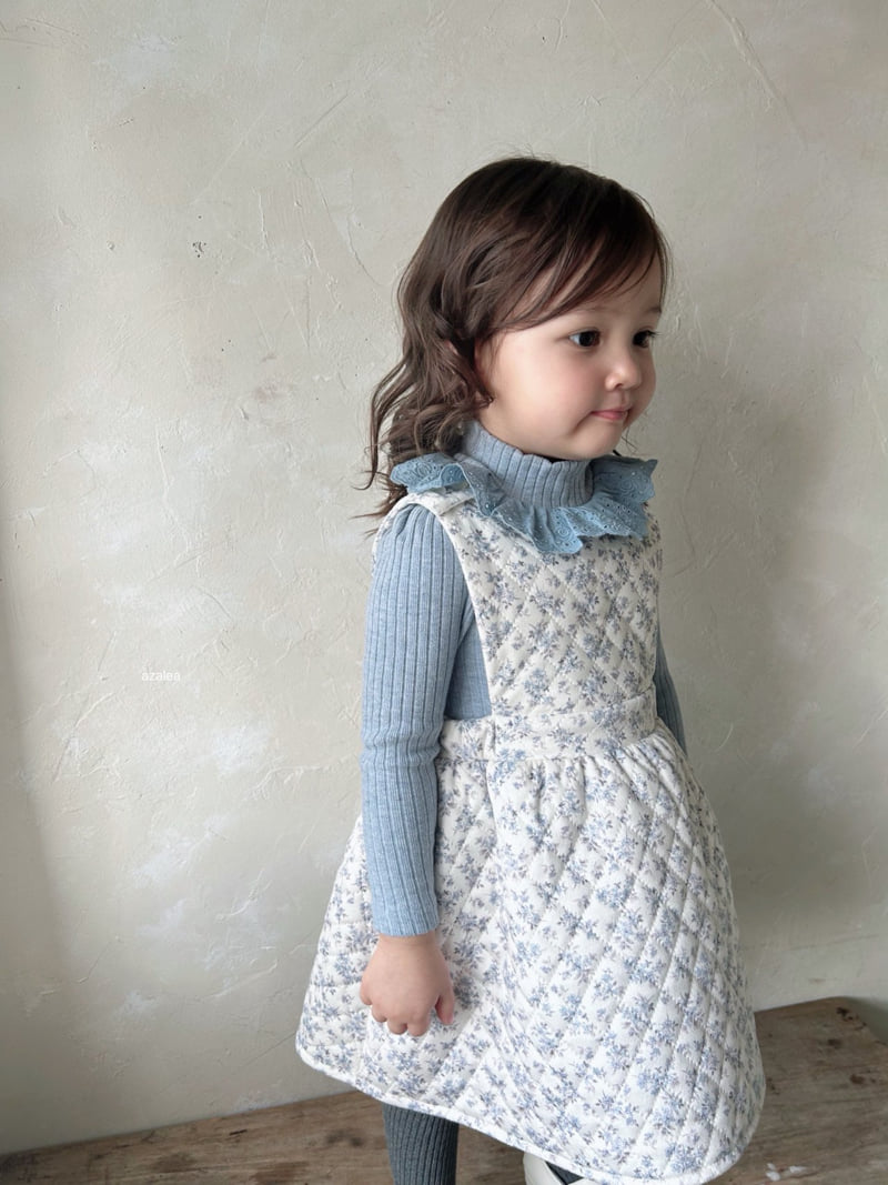 Azalea - Korean Children Fashion - #kidsshorts - Olivia Quilted One-piece - 11