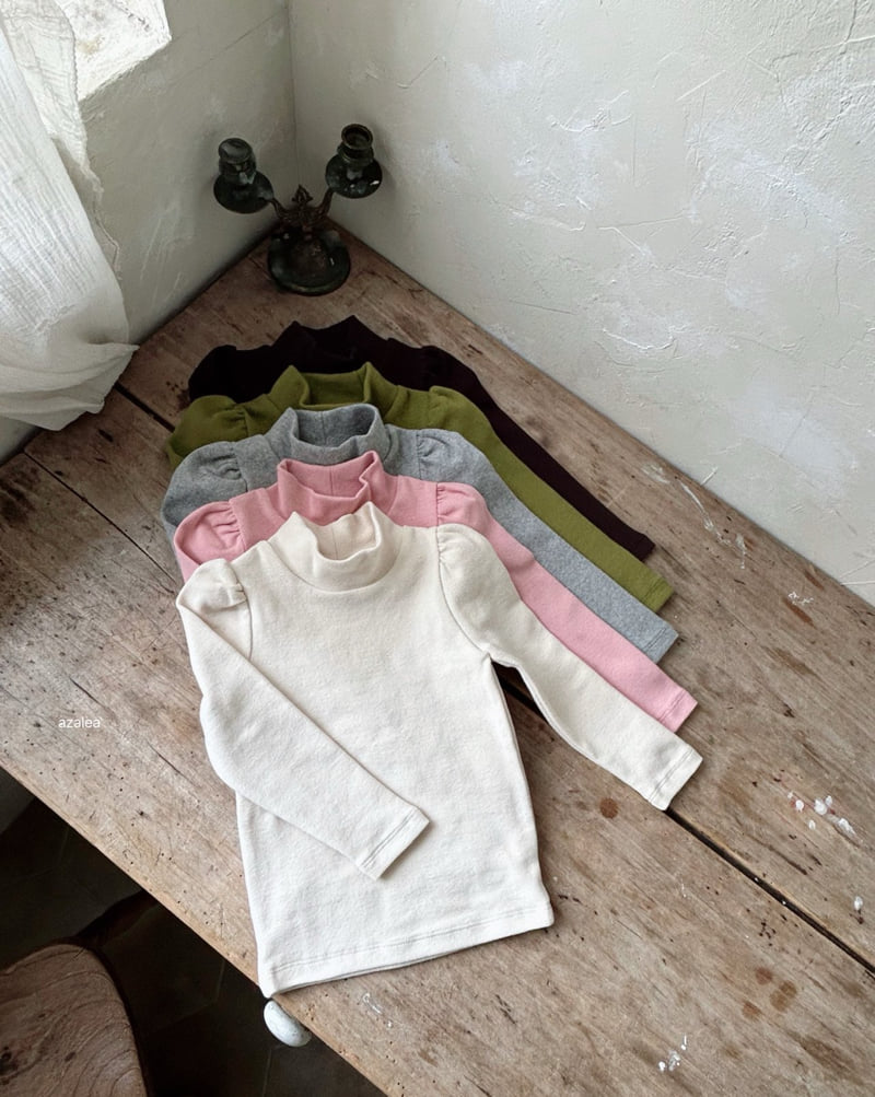 Azalea - Korean Children Fashion - #kidsstore - Perfect Peach Turtleneck - 4