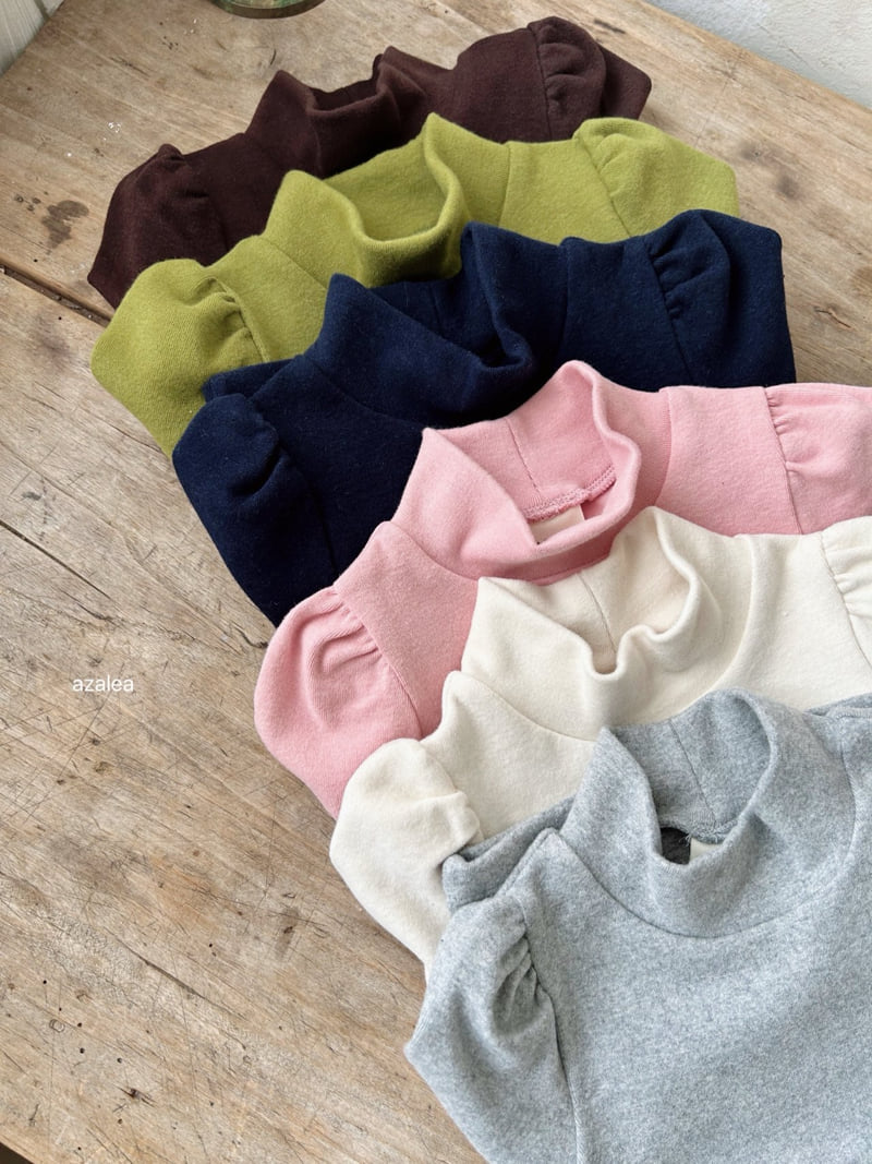 Azalea - Korean Children Fashion - #littlefashionista - Perfect Peach Turtleneck - 6