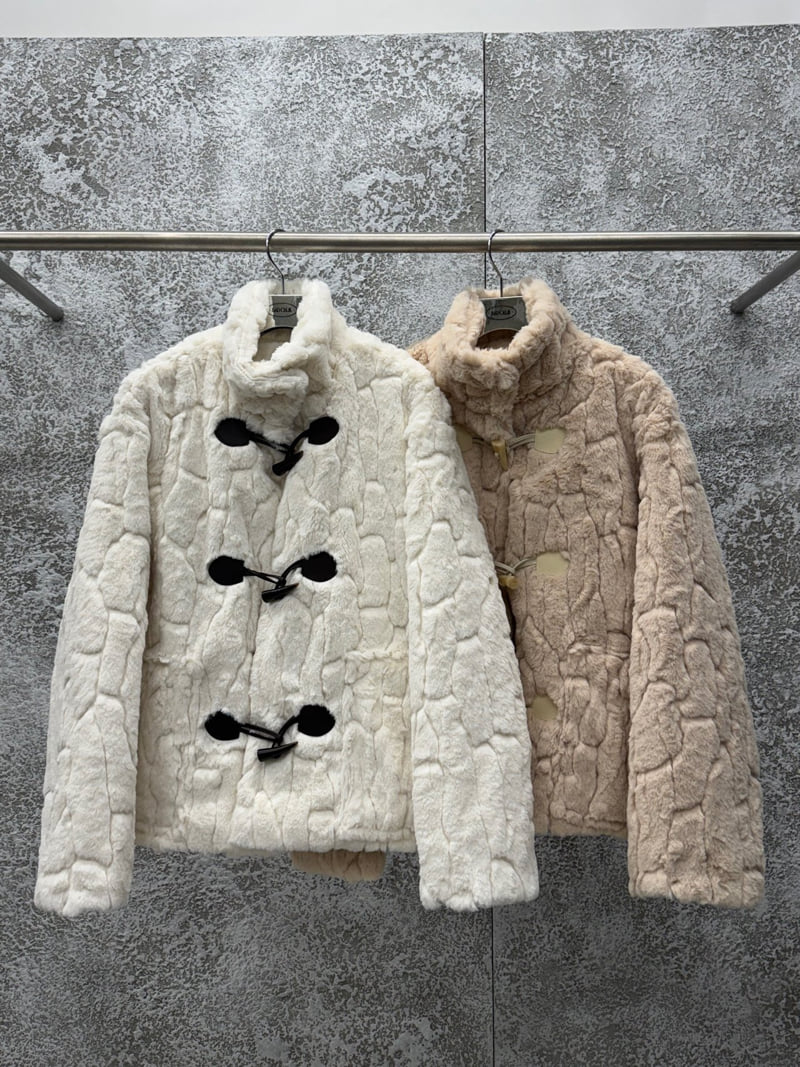 Badcalm - Korean Women Fashion - #momslook - Mink Duffle Jacket - 7