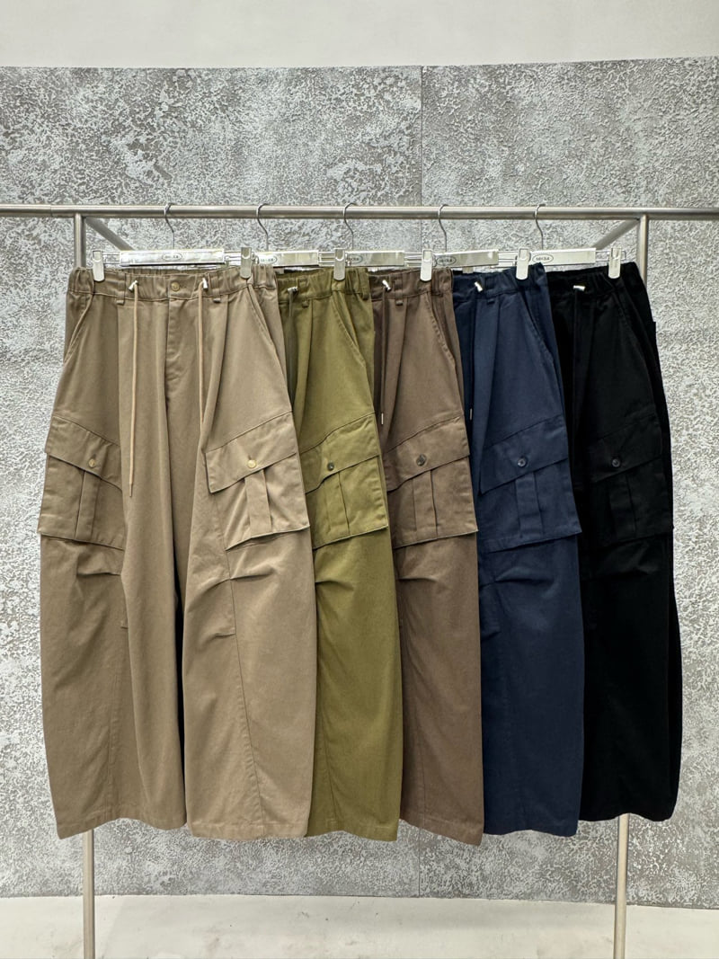 Badcalm - Korean Women Fashion - #restrostyle - Twill Cargo Pants - 12