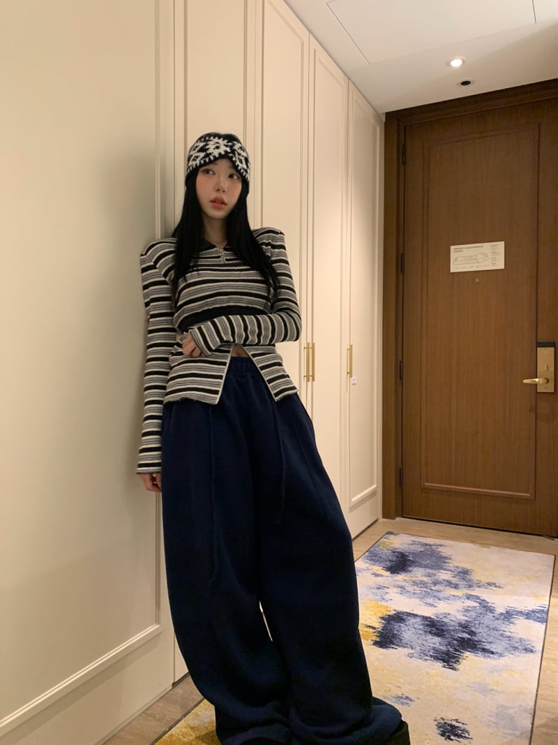 Badcalm - Korean Women Fashion - #shopsmall - Dan Multi Zip-Up Set - 6