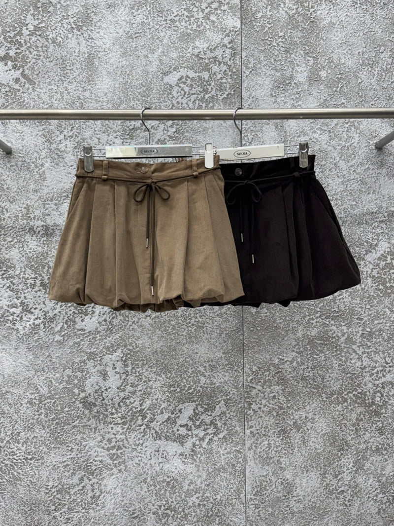Badcalm - Korean Women Fashion - #thelittlethings - Corduroy Pintuck Set - 12
