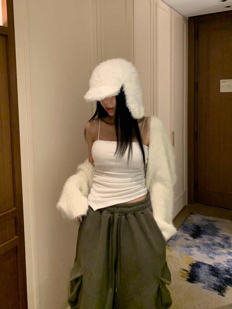 Badcalm - Korean Women Fashion - #thatsdarling - Double Pocket Fleece Pants - 4