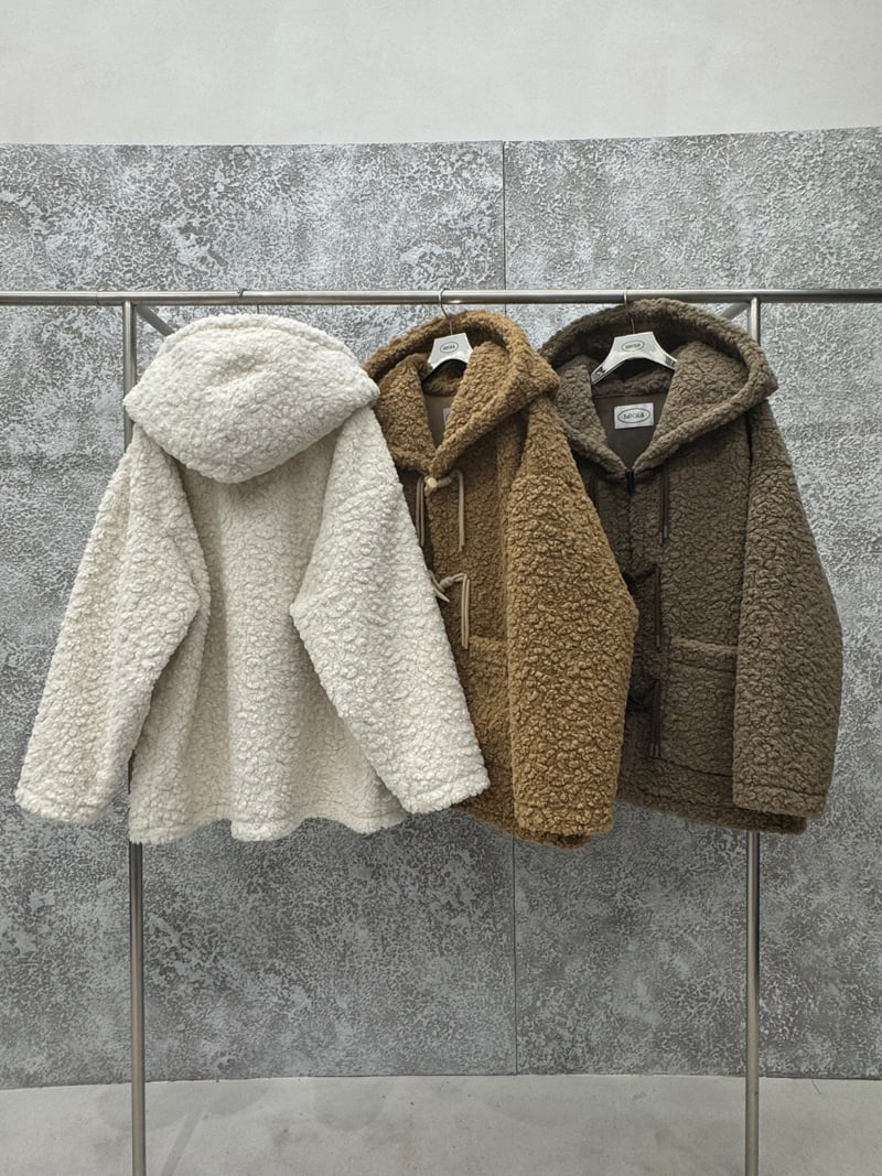 Badcalm - Korean Women Fashion - #womensfashion - Teddy Hood Mustang - 7