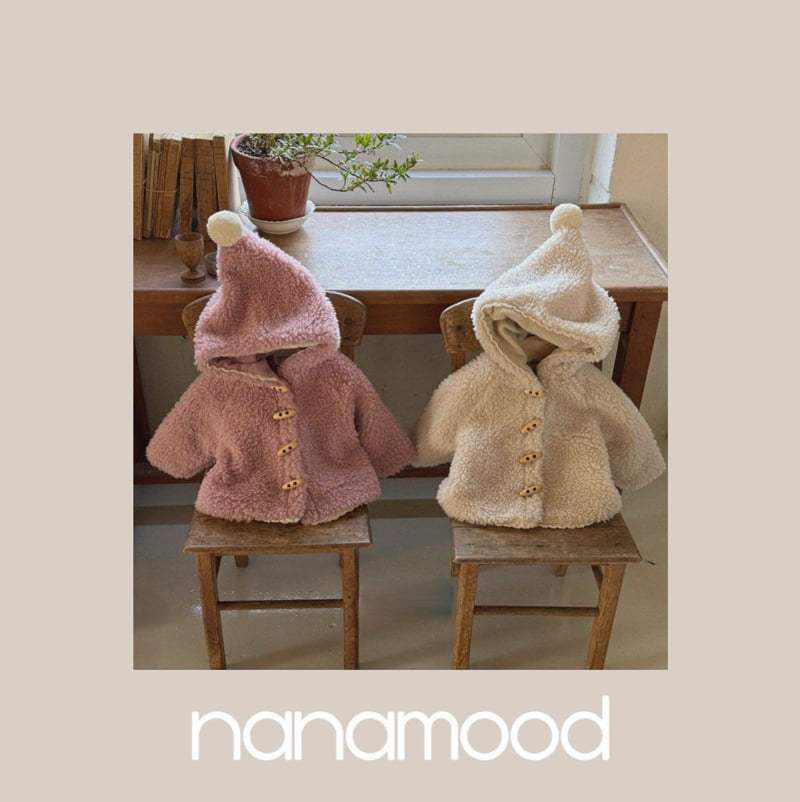 Banana J - Korean Baby Fashion - #babyboutique - Bebe Cone Cozy Coat