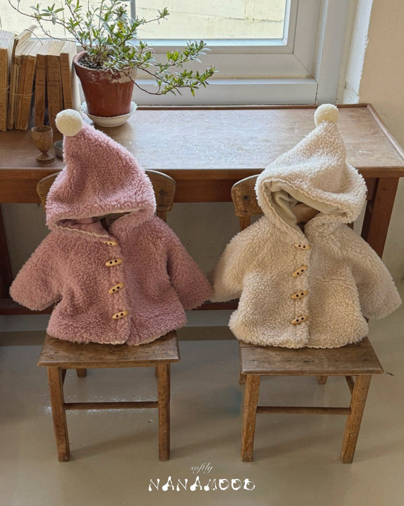 Banana J - Korean Baby Fashion - #babyboutiqueclothing - Bebe Cone Cozy Coat - 2